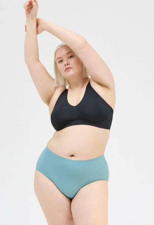 Female Engineering ABSORBENCY - Menstruatie-ondergoed - light dusty turquoise